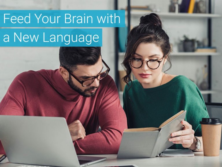 feed your brain with a new language